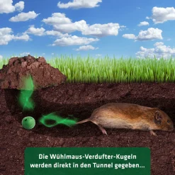 Gardigo Wühlmaus-Verdufter-Kugeln 50 Stück