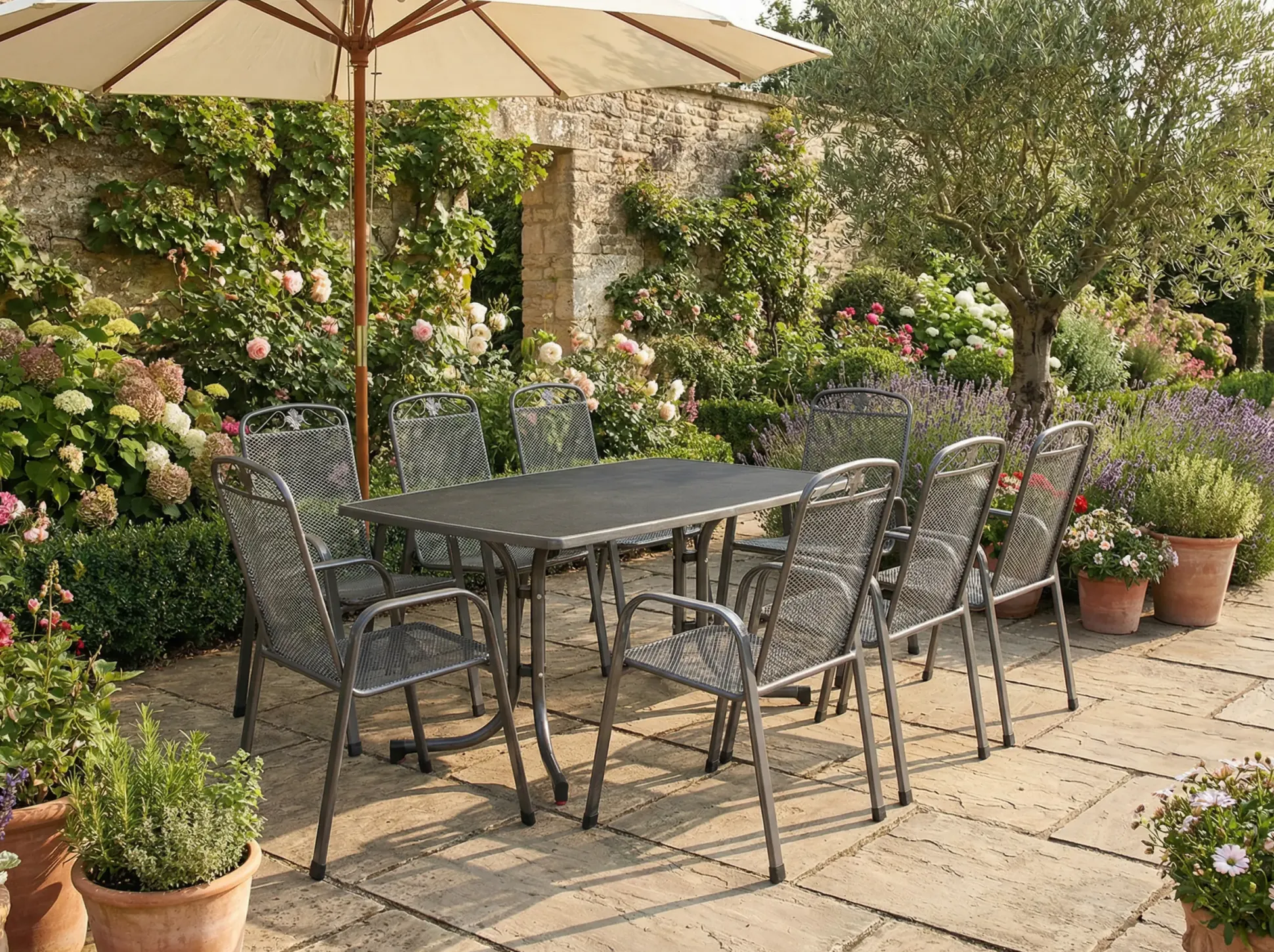 Garten-Essgruppe Boulevard 8 Personen