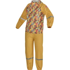 Gebol Regenhose Little Helpers Emoji orange