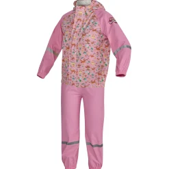 Gebol Regenhose Little Helpers Märchenwald pink