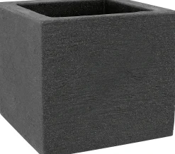 Geli Pflanztopf Kubus 30 x 30 x 26 cm anthrazit