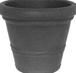 Geli Pflanztopf Milano Ø 40 x 32 cm anthrazit