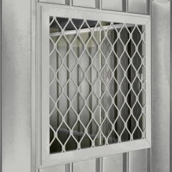 Globel Fenster-Set 1 62 x 62 cm silber-metallic