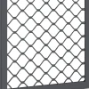 Globel Fenster-Set 1 62 x 62 cm anthrazit