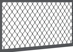 Globel Fenster-Set 1 124 x 75 cm anthrazit