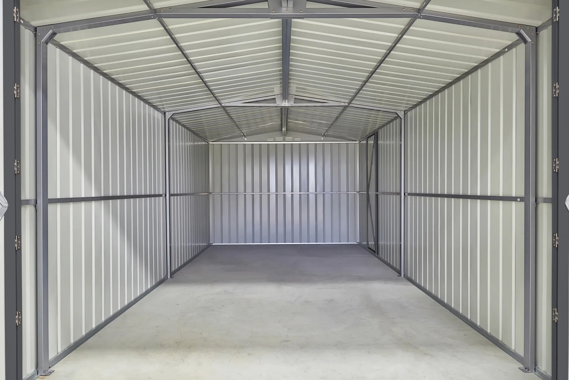 Globel Metallgerätehaus Parker MGR 1015 308 x 464 x 225 cm anthrazit