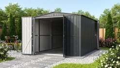 Globel Metallgerätehaus Parker MGR 1015 308 x 464 x 225 cm anthrazit