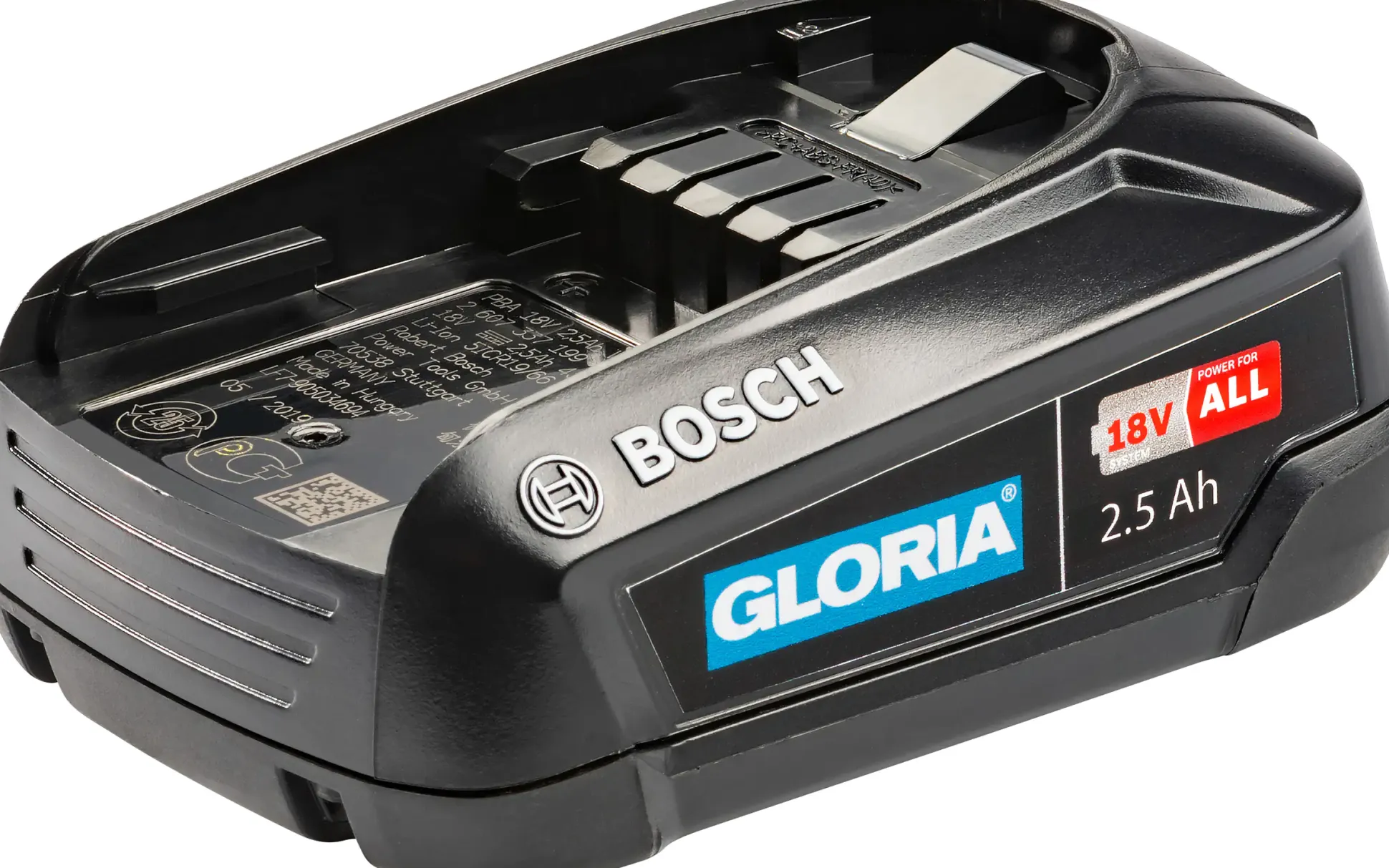 Gloria Akku-Sprühsystem MultiJet 18V Set Mitteldruckreiniger inkl. Akku