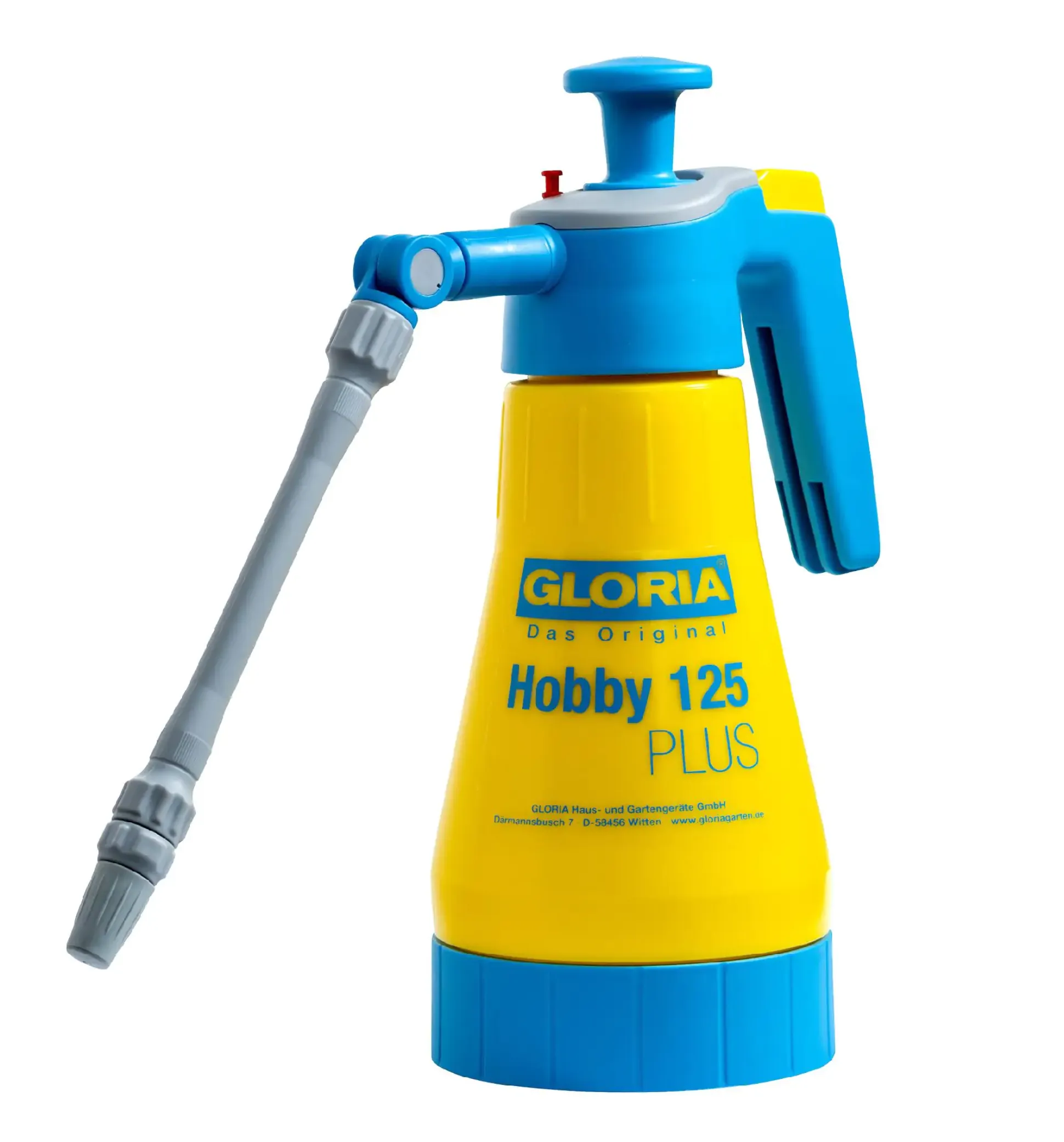 Gloria Drucksprüher Hobby 125 PLUS , Handsprüher für Essig und Essigsäure
