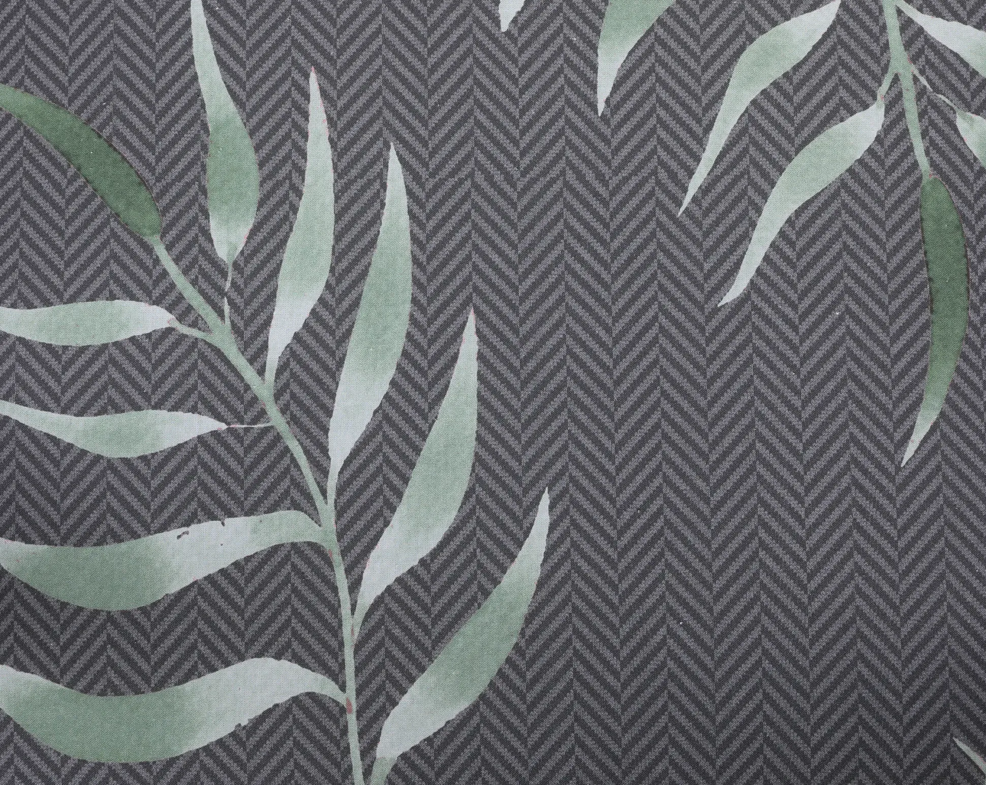 GO-DE Gartenstuhlauflagen mittellehner 108 x 50 x 7 cm Gräser-Motiv anthrazit