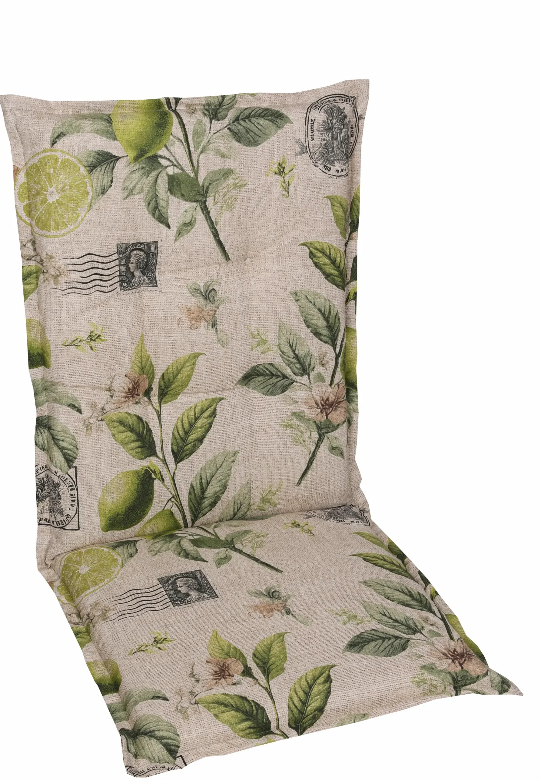 GO-DE Gartenstuhlauflagen mittellehner 108 x 50 x 7 cm sand