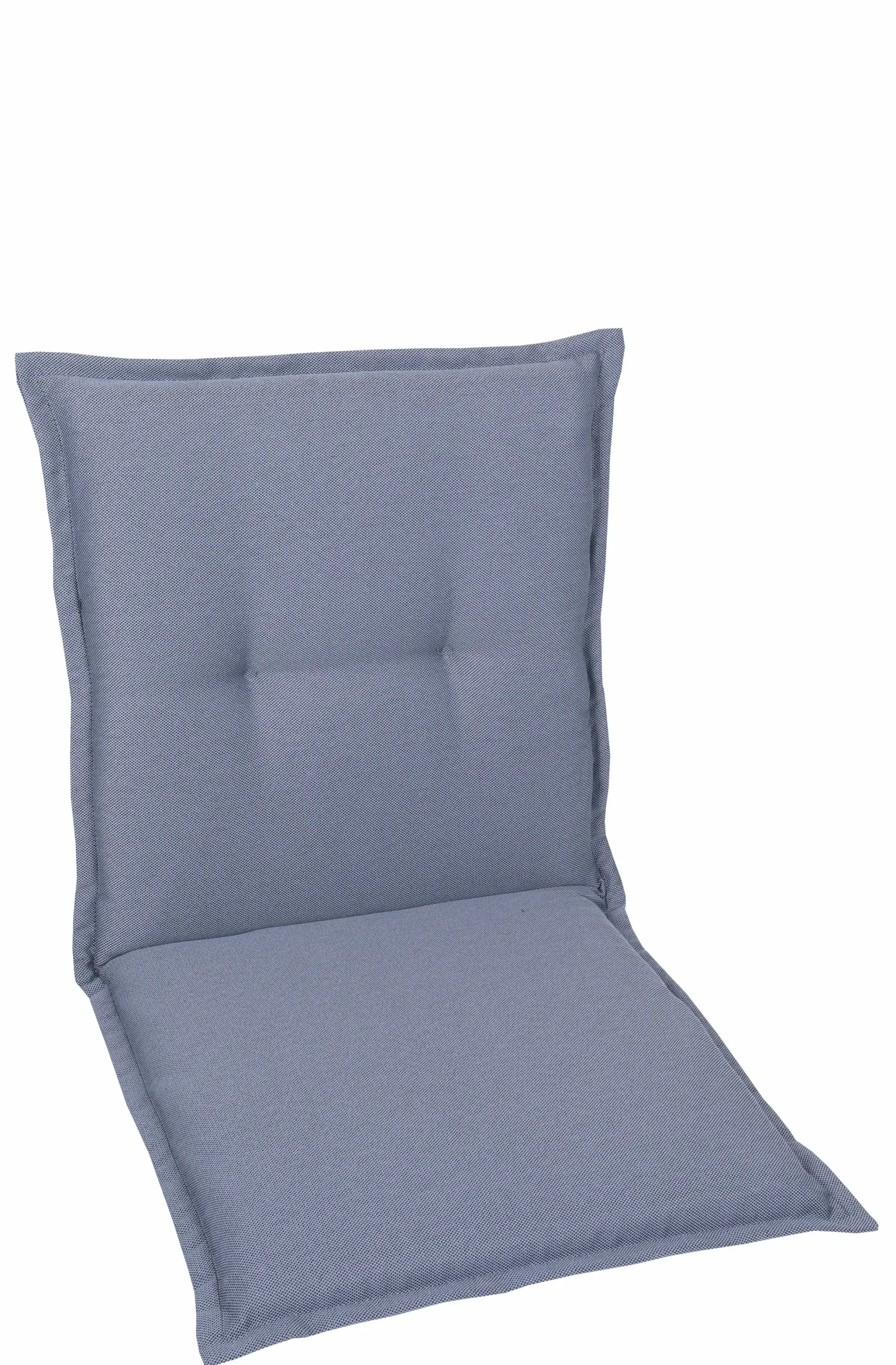 GO-DE Gartenstuhlauflagen niedriglehner 100 x 50 x 7 cm blau