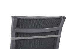 GO-DE Hochlehner-Auflage 118 cm x 48 cm x 5 cm, grau