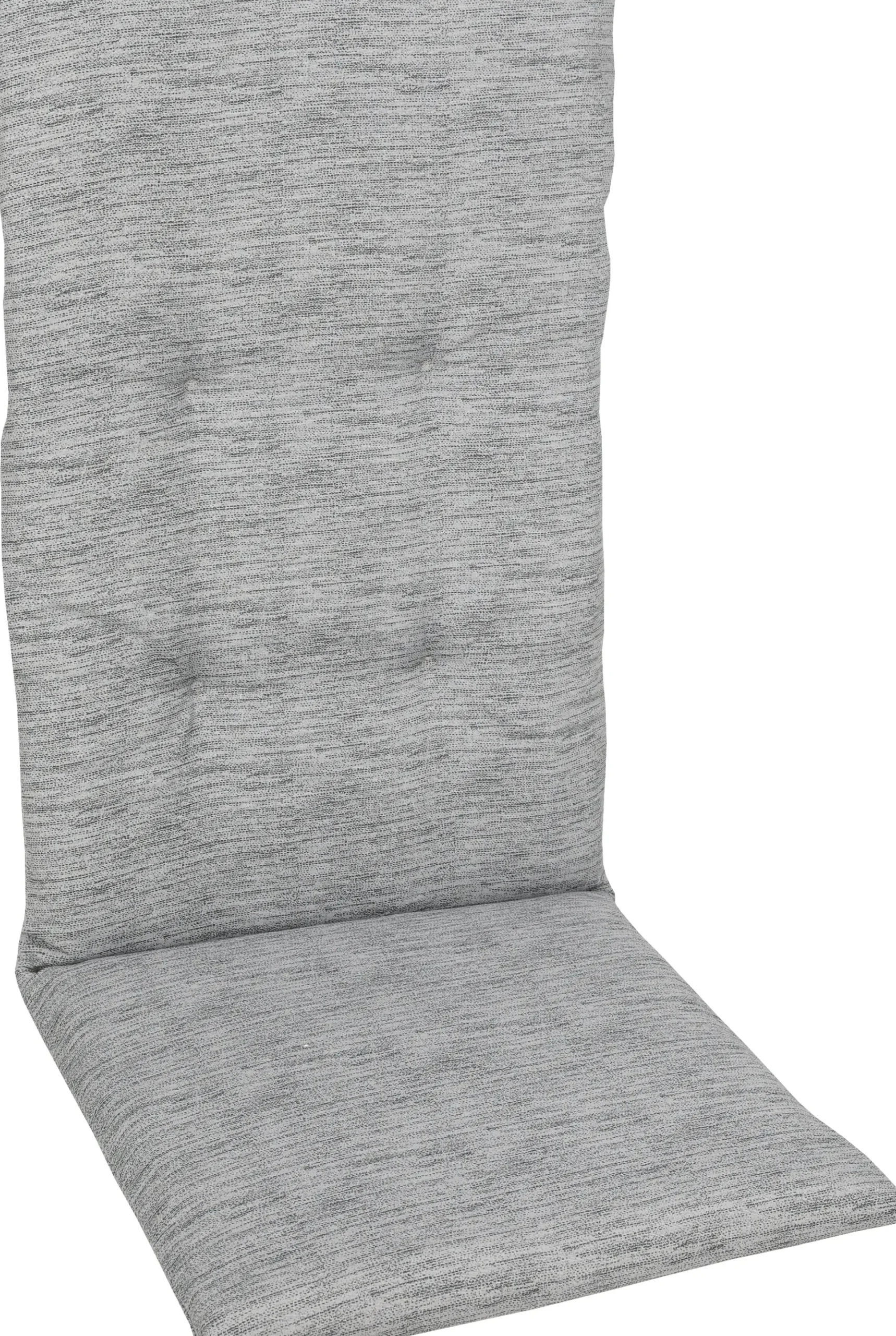 GO-DE Hochlehner-Auflage 118 cm x 48 cm x 5 cm, hellgrau