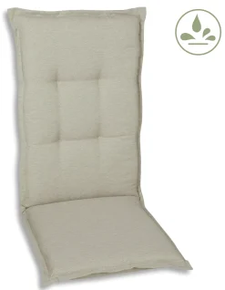 GO-DE Hochlehner-Auflage 120 cm x 50 cm x 7 cm, beige