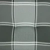GO-DE Hochlehner-Auflage 123 x 50 x 9 cm, grau kariert