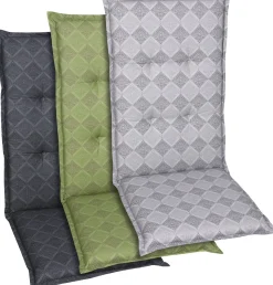 GO-DE Hochlehner-Auflage 120 x 50 x 6 cm 3-fach sortiert