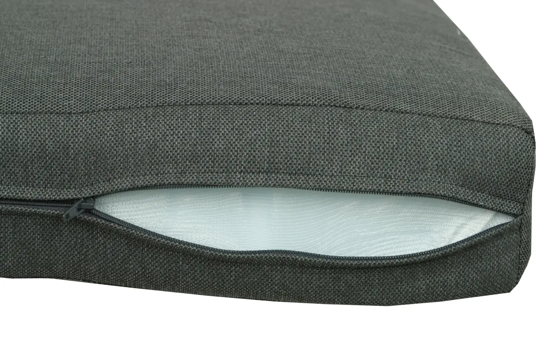 GO-DE Loungekissen-Set 80 x 60 x 12 cm, grau