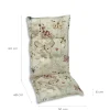 GO-DE Mittellehner-Auflage 108 x 50 x 6 cm beige
