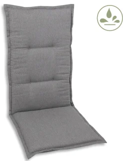 GO-DE Mittellehner-Auflage 108 cm x 50 cm x 7 cm, grau