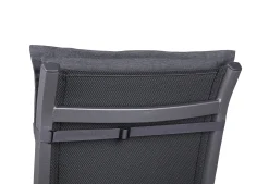 GO-DE Mittellehner-Auflage 108 cm x 50 cm x 7 cm, grau, anthrazit