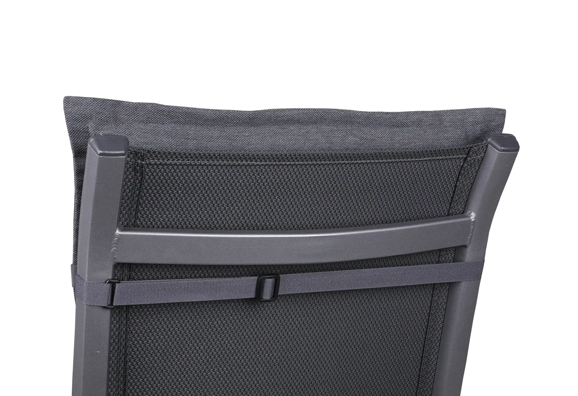 GO-DE Mittellehner-Auflage 108 cm x 50 cm x 7 cm, grau, anthrazit