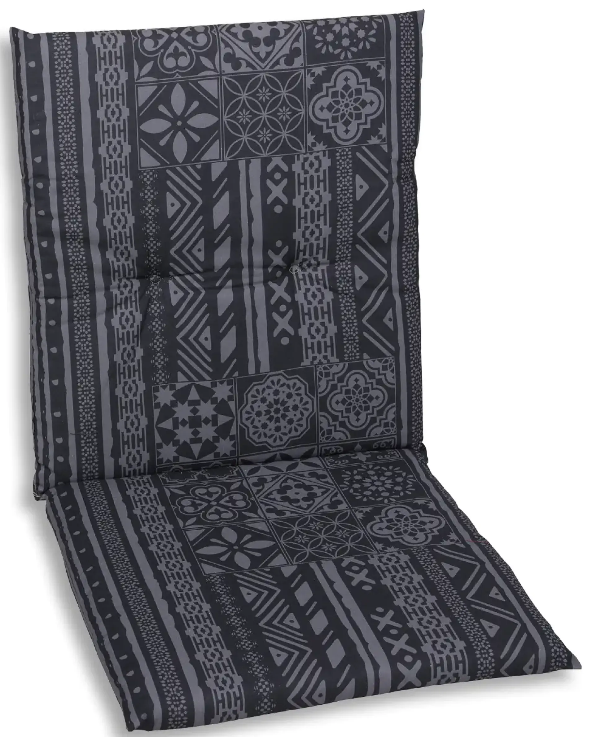 GO-DE Niederlehner-Auflage 98 cm x 48 cm x 5 cm, grau, anthrazit