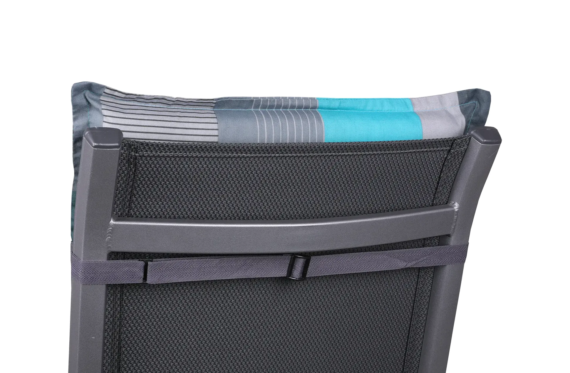 GO-DE Niederlehner-Auflage Classic 100 x 50 x 7 cm, ocean-schwarz