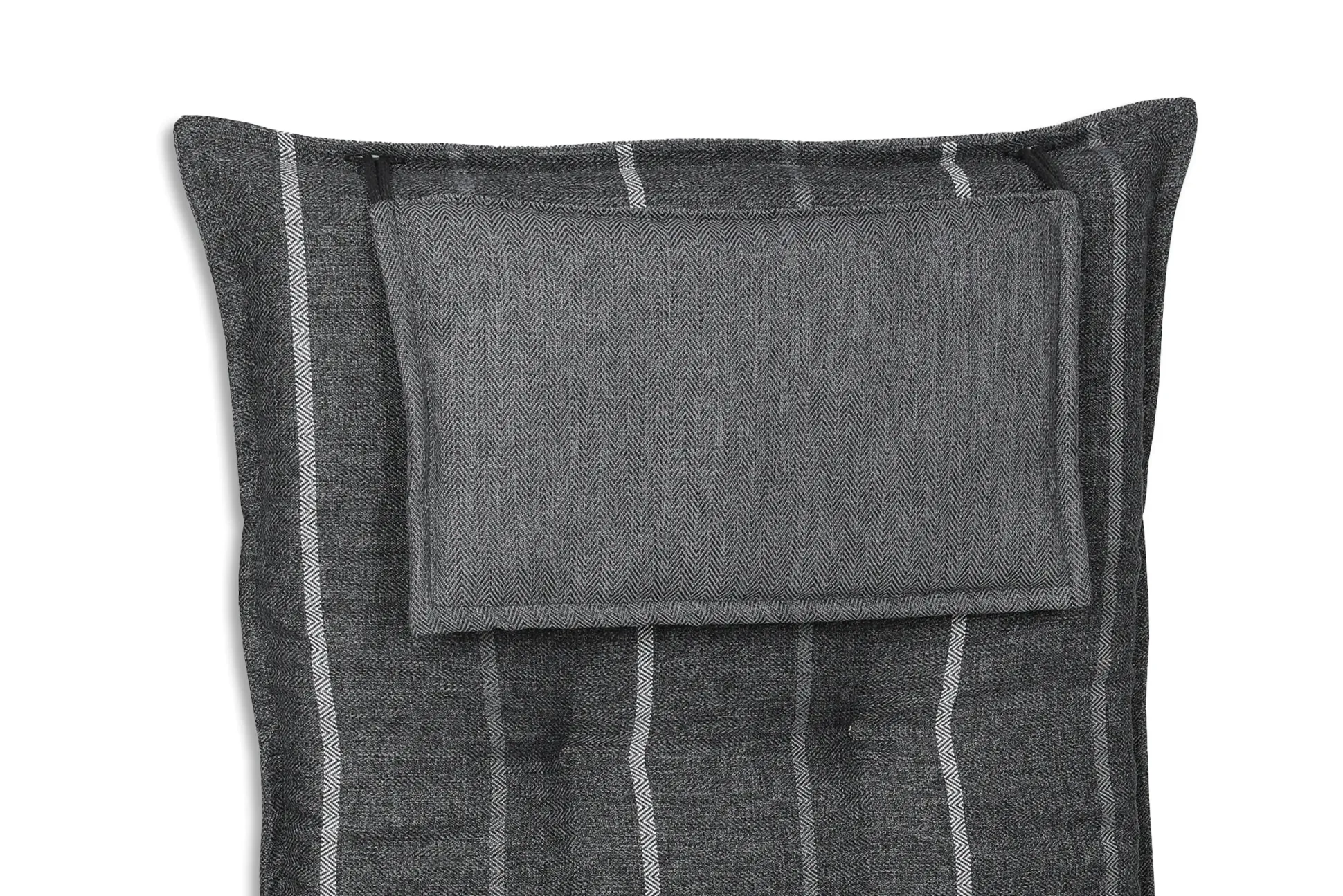 GO-DE Relax-Auflage 170 cm x 50 cm x 7 cm, grau, anthrazit