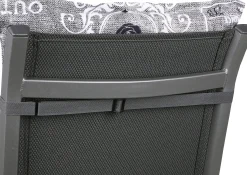 GO-DE Sesselauflage hoch 50 x 120 x 6 cm grau