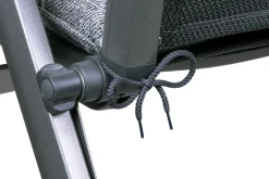 GO-DE Sesselauflage hoch 50 x 120 x 6 cm grau