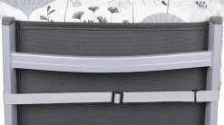 GO-DE Sesselauflage nieder 50 x 100 x 6 cm beige
