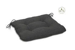 GO-DE Sitzkissen Carina 38 cm x 38 cm x 5 cm, grau, anthrazit