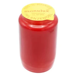 Grabkerze Kompoöllicht Ø 5,5 x 9,5 cm rot Brenndauer 60 Stunden