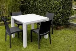 Grandsoleil Gartenstuhl Kunststoff Venice stapelbar anthrazit