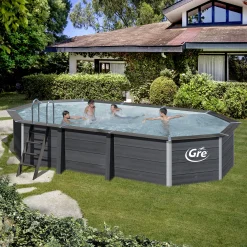 Gre Composite Pool Avangarde oval, 664 x 386 x 124 cm