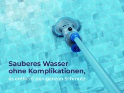 Gre Elektrischer Reiniger für Einbau und Aufstellbecken 84,5 x 30 x 21 cm