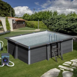 Gre Mini-Wärmepumpe Pool bis 20 m³ 43,5 x 31 x 37,5 cm