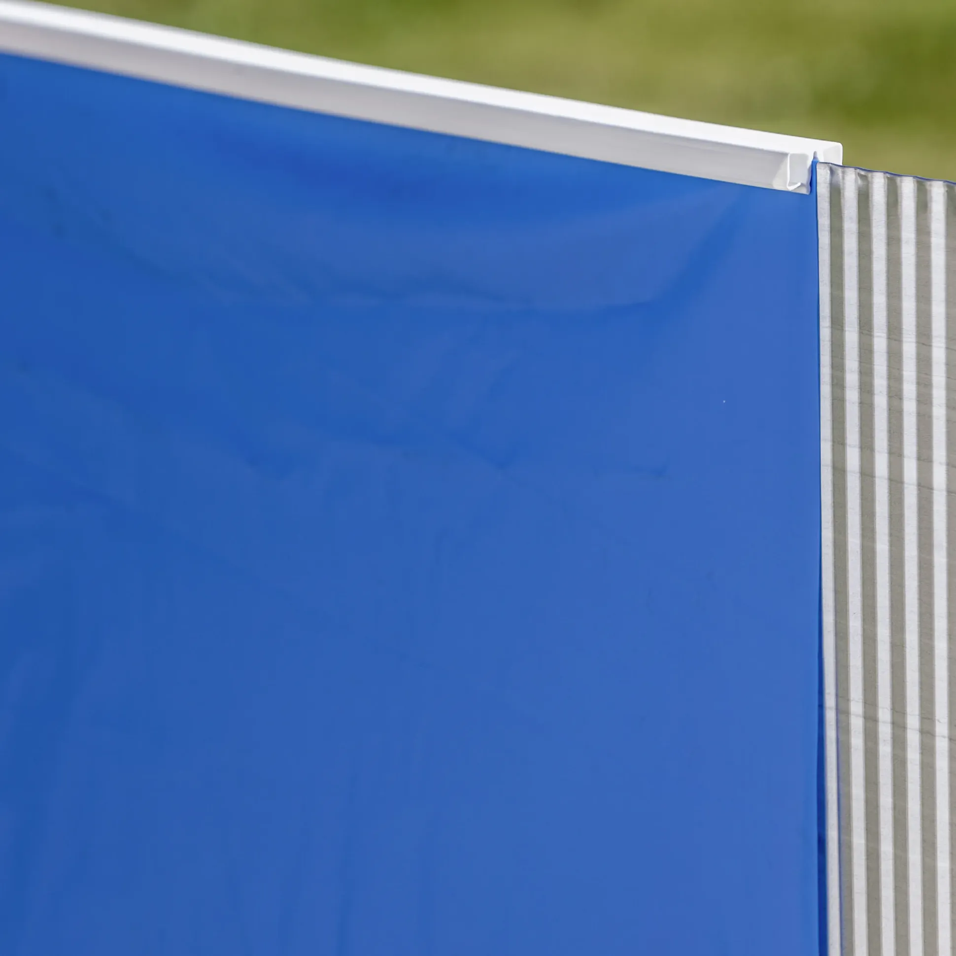 Gre Stahlwandpool Granada oval 730 x 375 x 132 cm, graphit