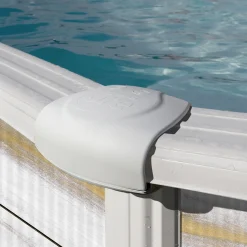 Gre Stahlwandpool oval mit Nordicoptik 500 x 300 x 132 cm