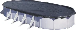 Gre Winterabdeckplane schwarz, 680 x 460 cm