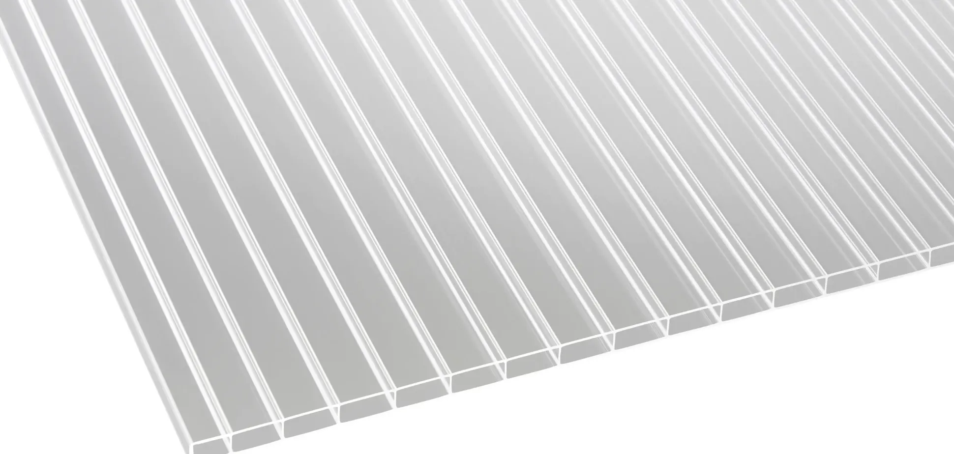 Gutta Premium Terrassendach 410,2 x 306 cm weiß Acryl klar 16 mm