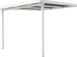 Gutta Premium Terrassendach 309,4 x 306 cm weiß Klima blue 16 mm