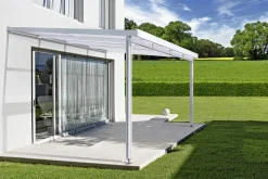 Gutta Premium Terrassendach 410,2 x 406 cm anthrazit PC klar 16 mm