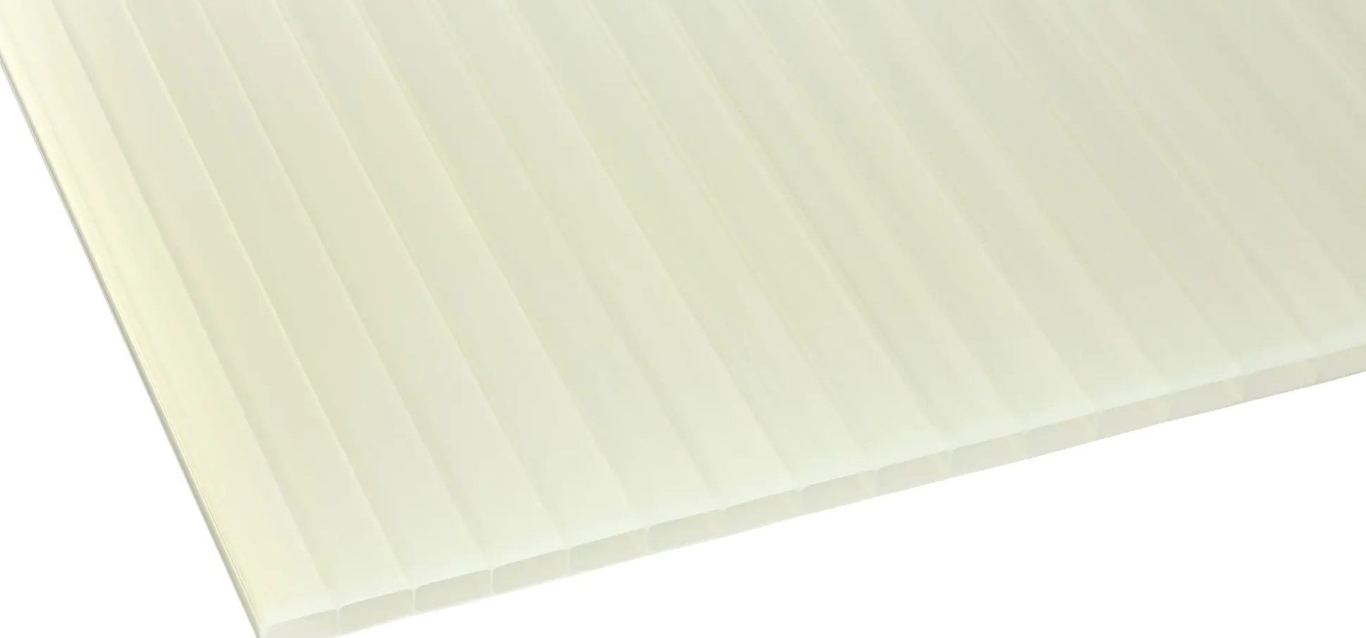 Gutta Premium Terrassendach 410,2 x 406 cm weiß Klima blue 16 mm