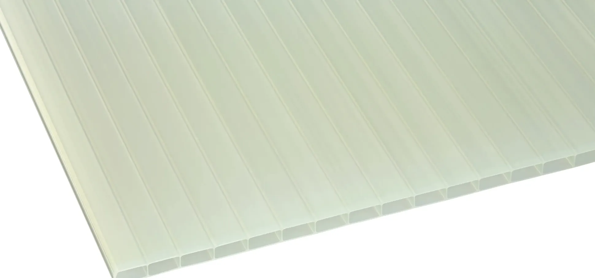 Gutta Premium Terrassendach 410,2 x 406 cm weiß Klima blue 16 mm