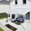 Gutta Premium Terrassendach 410,2 x 306 cm weiß PC weiß opal 16 mm