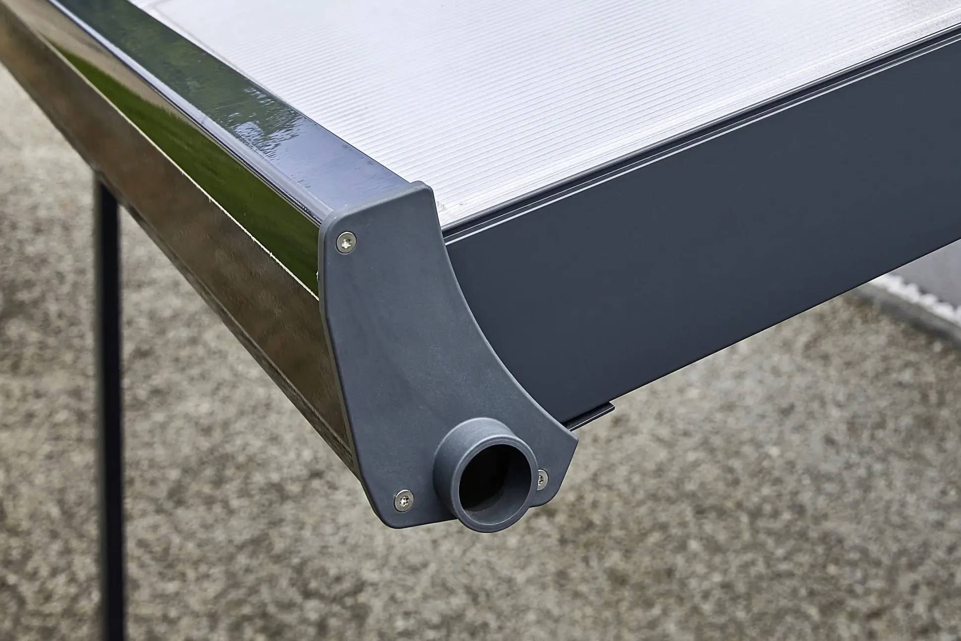 Gutta Terrassenüberdachung Basic 306x306cm anthrazit