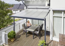 Gutta Terrassenüberdachung Basic 306x306cm anthrazit