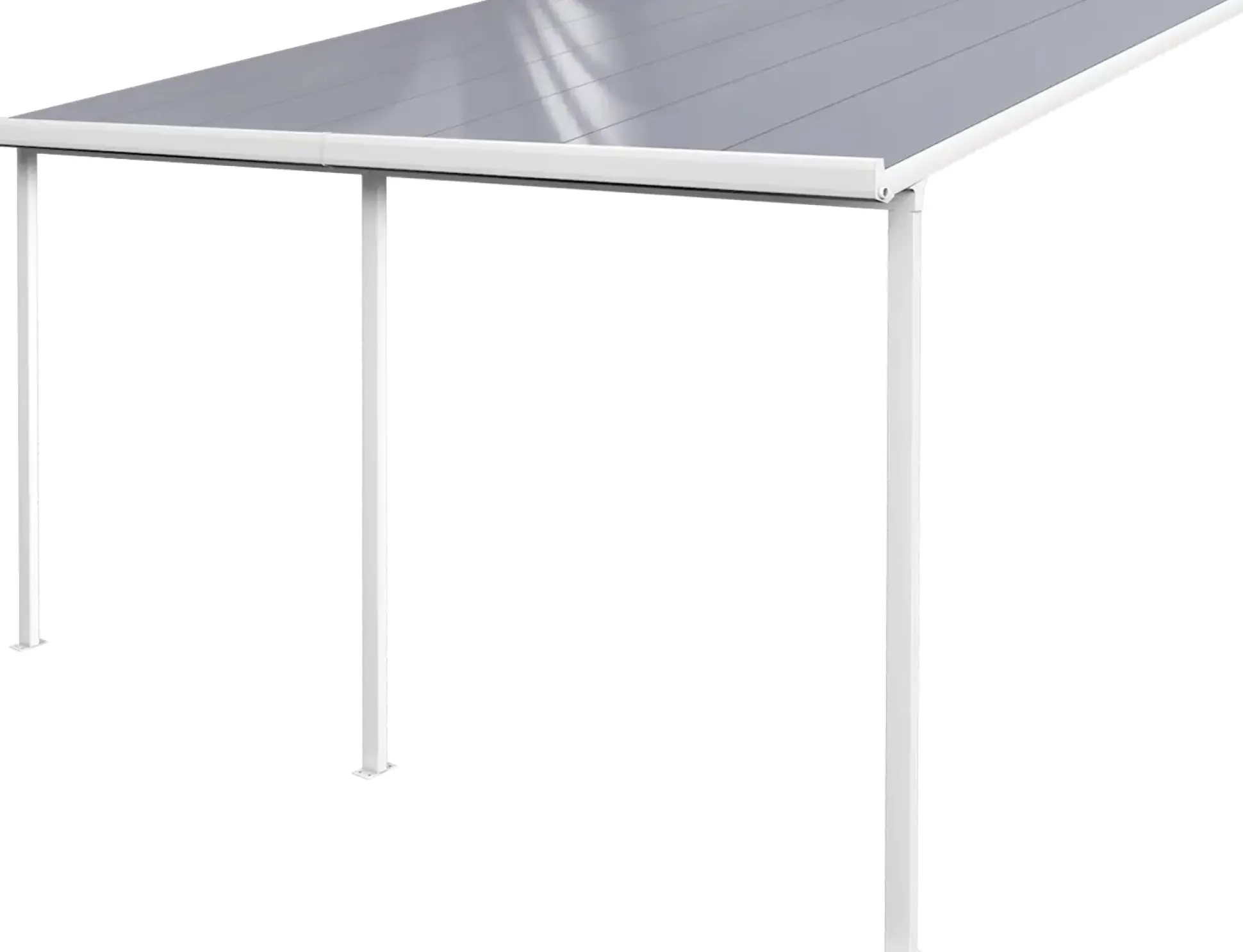 Gutta Terrassenüberdachung Basic 426x306cm weiß
